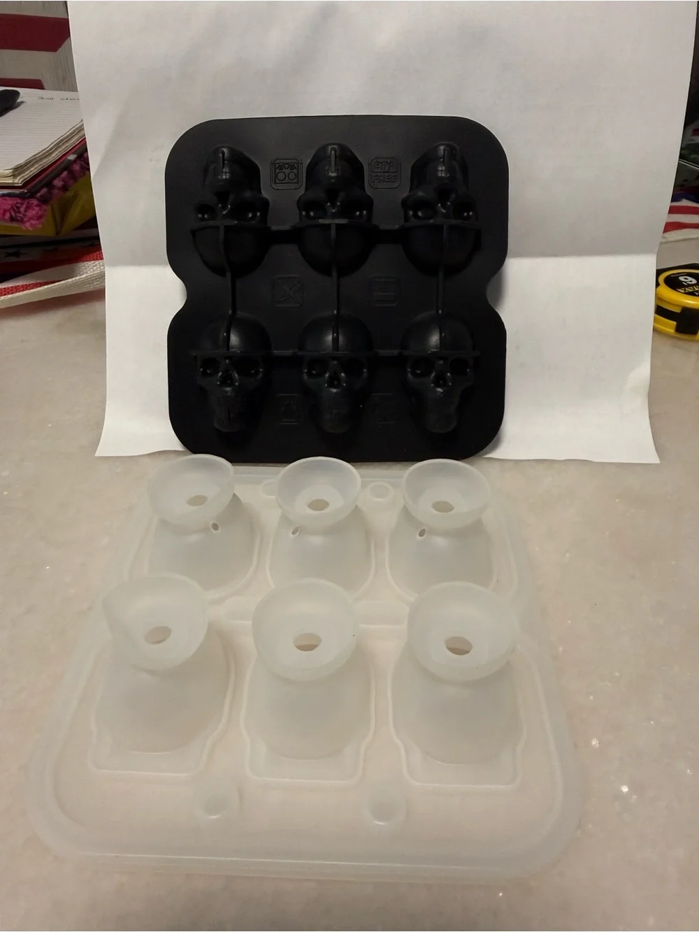 3D Skull ICE Cube Tray